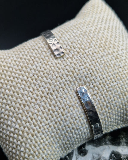 925 Silber Unisex Handgemachter Armreif Bangle
