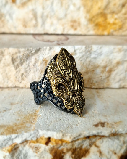 Lilie Blume Fleur De Lis 925 Silber - Ein Symbol für Reinheit