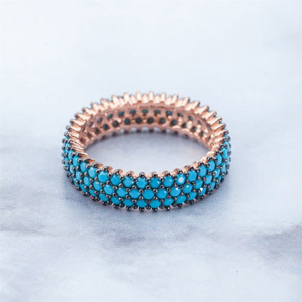 Collection image for: Türkis-Ringe Damen