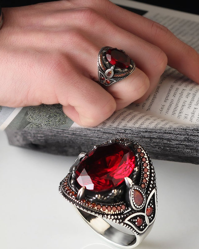 925 Silber Ring Zirkon