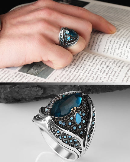 925 Silber Ring Zirkon