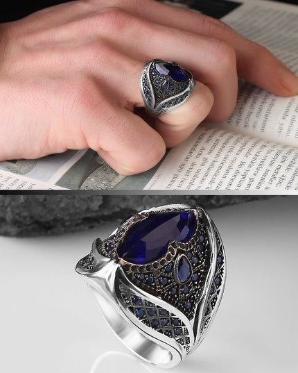 925 Silber Ring Zirkon