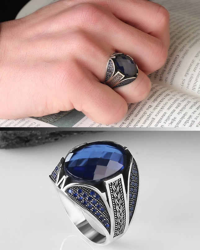 925 Silber Ring Zirkon