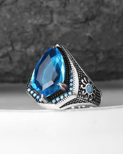 925 Silber Ring Zirkon