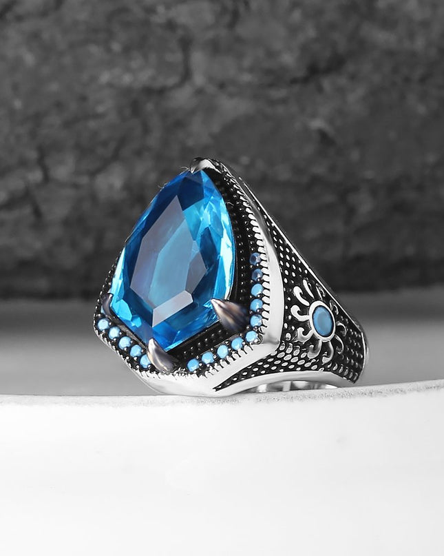 925 Silber Ring Zirkon