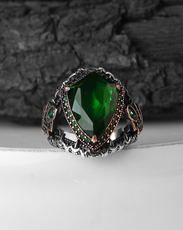 925 Silber Ring Zirkon