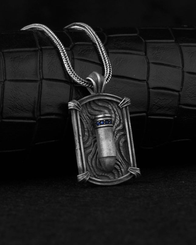 Kugel Halskette 925 Sterling Silber