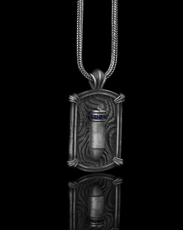 Kugel Halskette 925 Sterling Silber