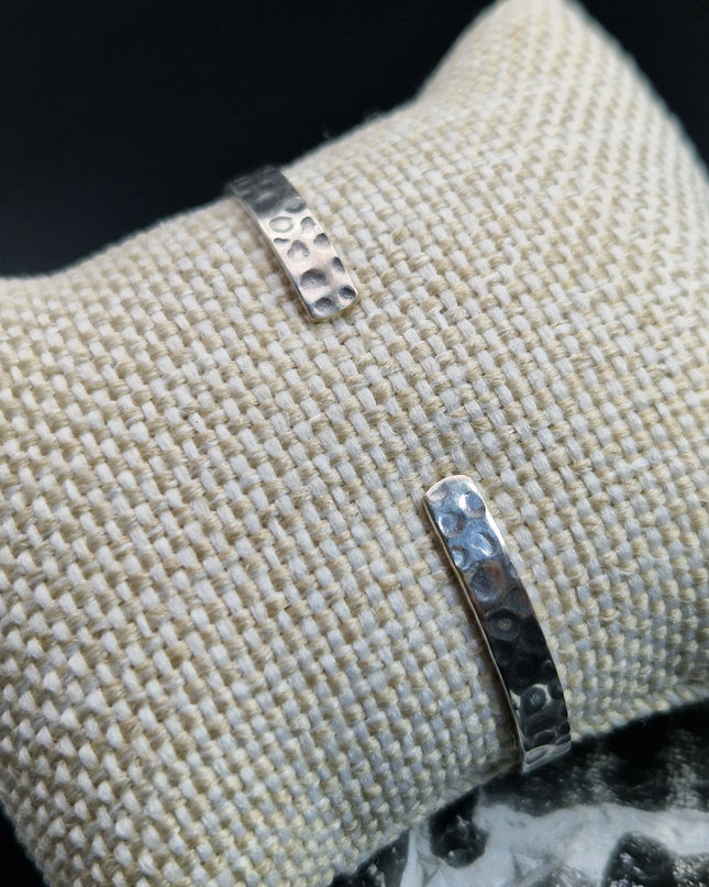 925 Silber Unisex Handgemachter Armreif Bangle