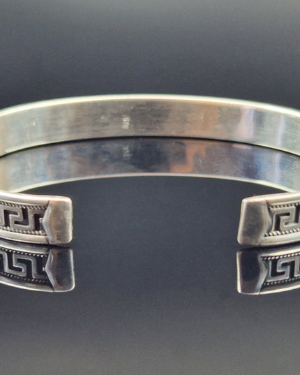 925 Silber Unisex Handgemachter Armreif