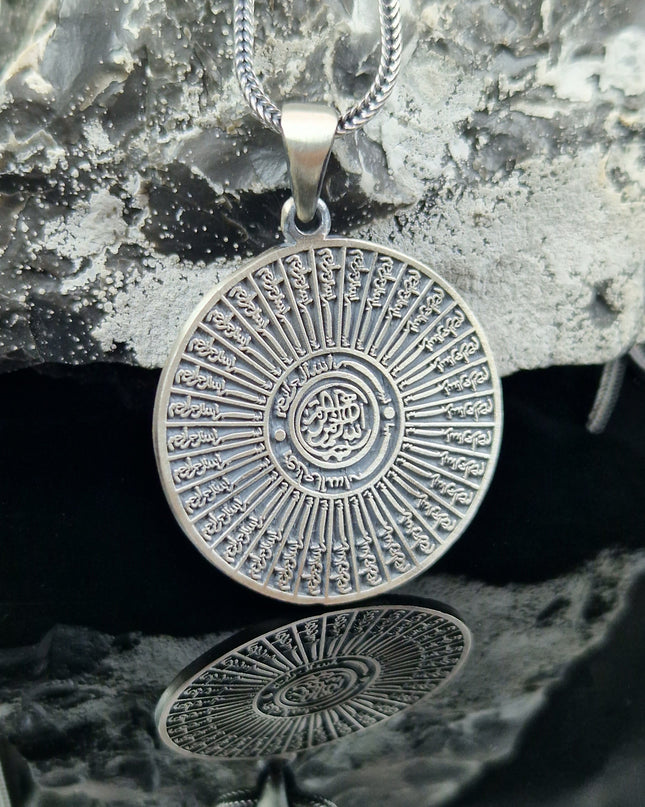 Islamische Halskette Halskette 925 Sterling Silber
