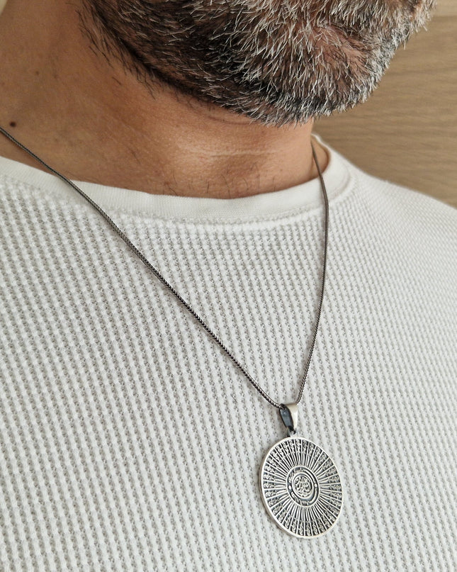 Islamische Halskette Halskette 925 Sterling Silber