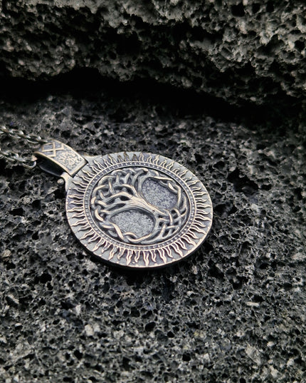 Lebensbaum Halskette 925 Sterling Silber
