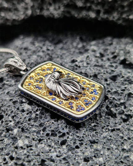 Adler Halskette 925 Sterling Silber mit Zirkon
