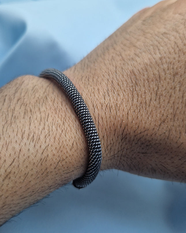Massiv 925 Silber Unisex Handgemachtes Armband