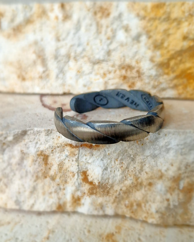 925 Sterling Silber Band Ring Free Size