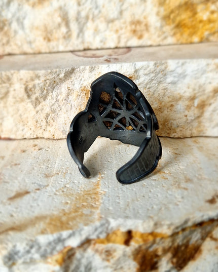 Ring Freesize 925 Silber - Ein Symbol von Mut und Stärke!