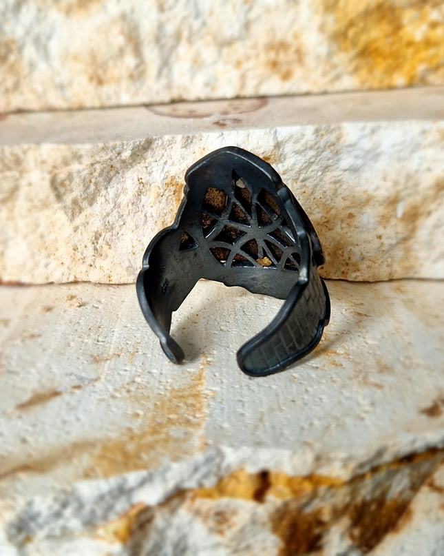 Ring Freesize 925 Silber - Ein Symbol von Mut und Stärke!
