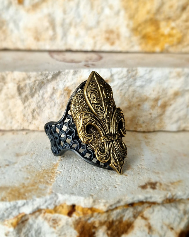 Lilie Blume Fleur De Lis 925 Silber - Ein Symbol für Reinheit