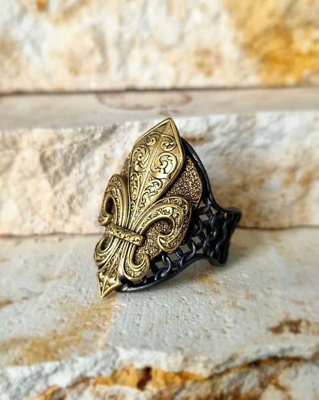 Lilie Blume Fleur De Lis 925 Silber - Ein Symbol für Reinheit