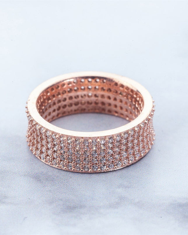 Infinity Ring, Sky 925 Silver
