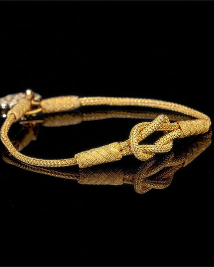 Magic Ancient Touch, Gold Plated Unisex Bracelet