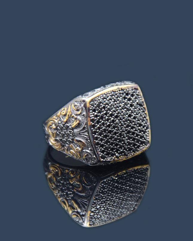 Supreme Black World Ring
