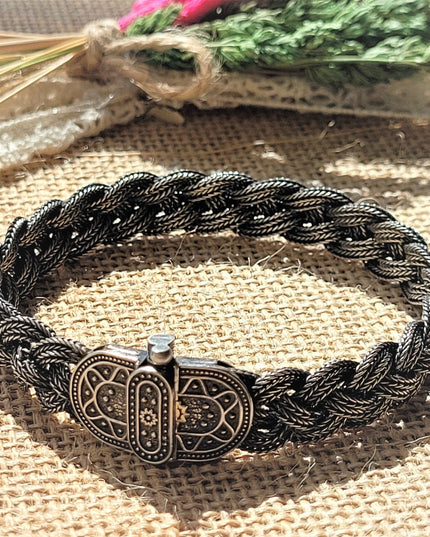 Geflochtenes Armband 925 Silber