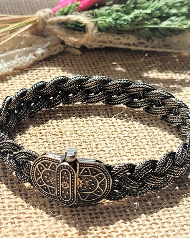 Geflochtenes Armband 925 Silber