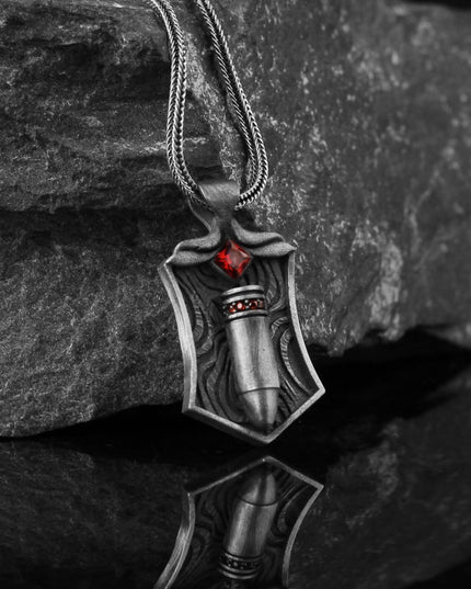 Kugel Halskette 925 Sterling Silber