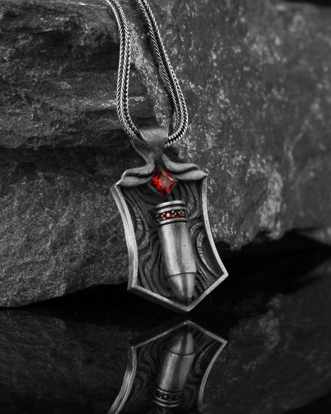 Kugel Halskette 925 Sterling Silber