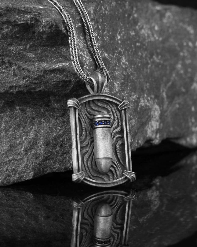 Kugel Halskette 925 Sterling Silber
