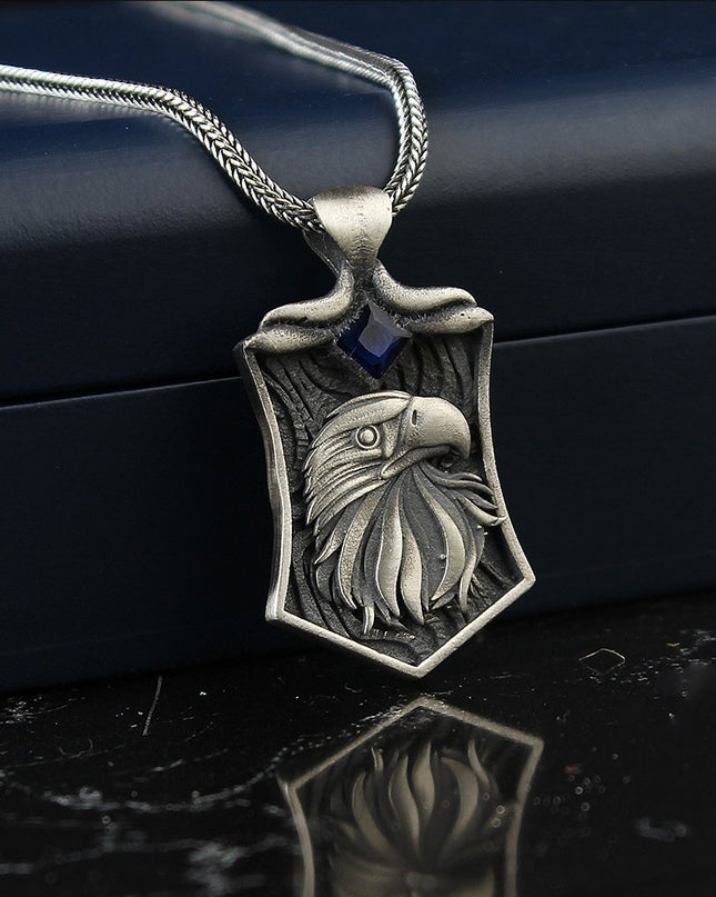 Adler Halskette 925 Sterling Silber