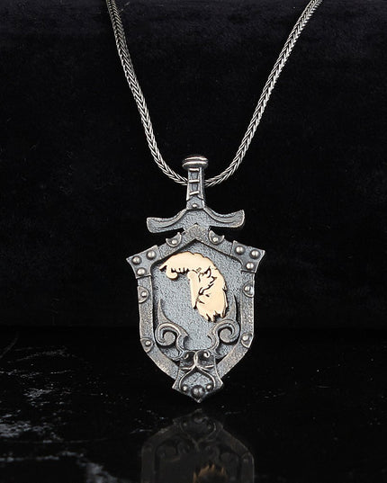 Adler Halskette 925 Sterling Silber