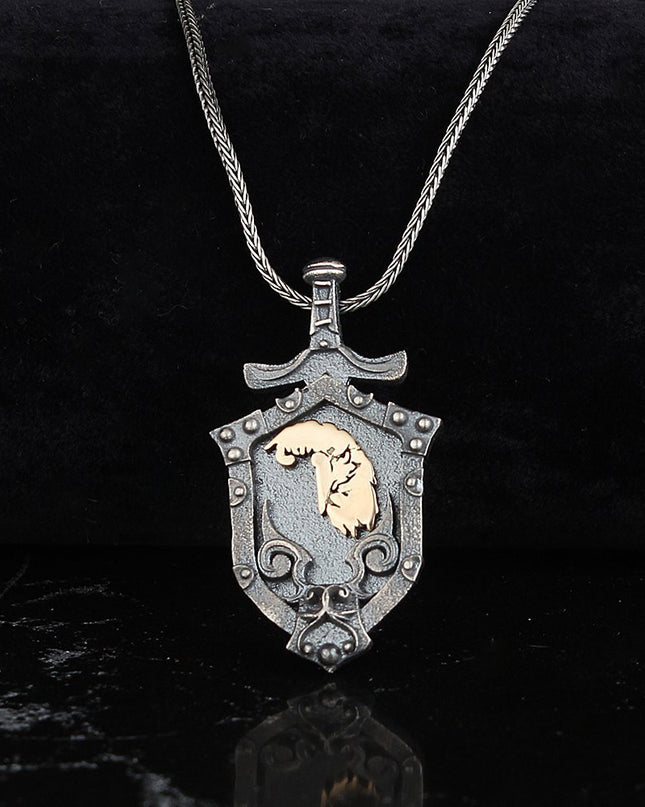 Adler Halskette 925 Sterling Silber