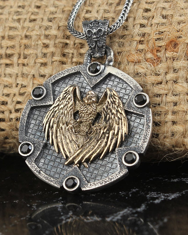 Adler Halskette 925 Sterling Silber