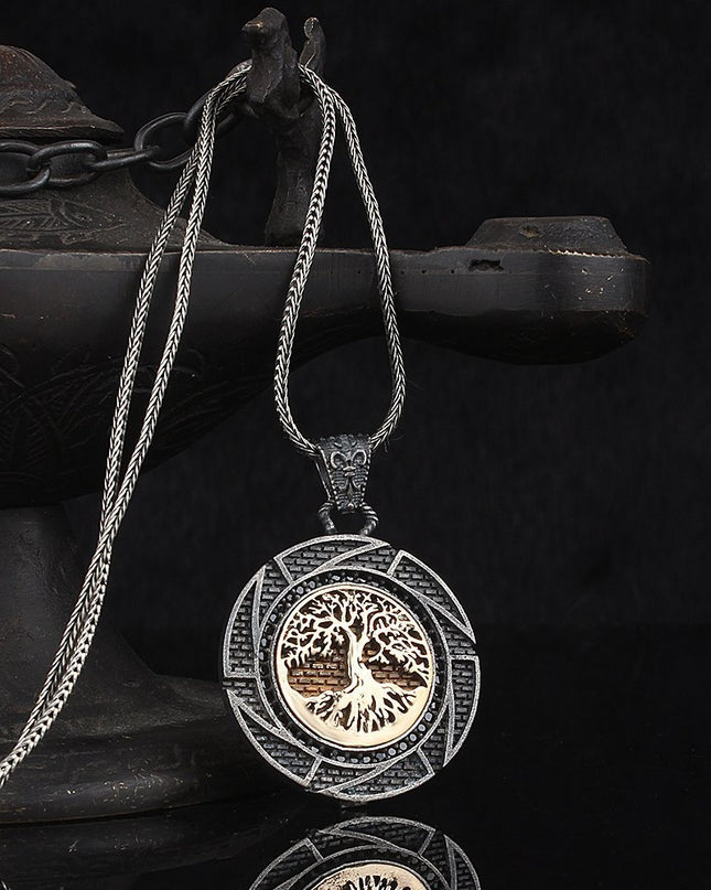 Lebensbaum Halskette 925 Sterling Silber