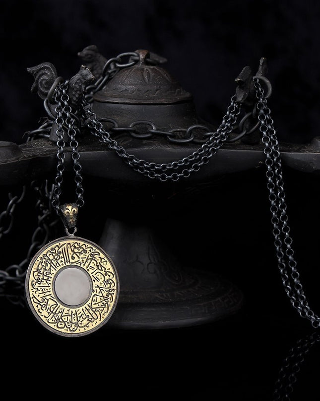 Nazar Ayeti Halskette 925 Sterling Silber