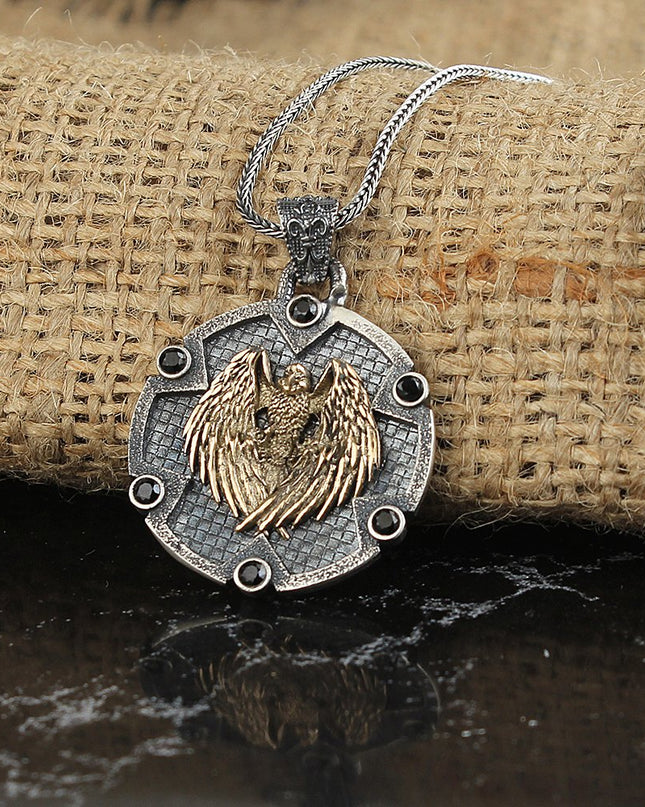 Adler Halskette 925 Sterling Silber