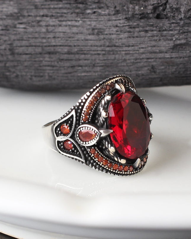 925 Silber Ring Zirkon