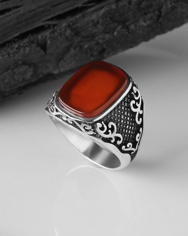 925 Silber Ring Achat