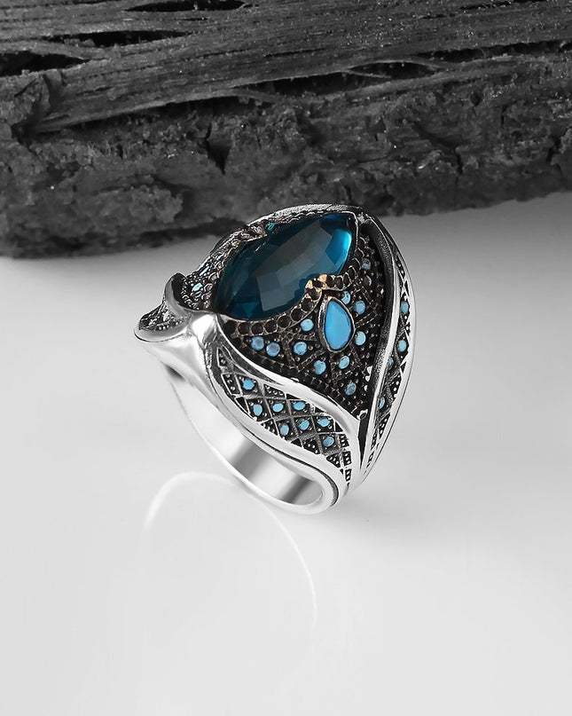 925 Silber Ring Zirkon