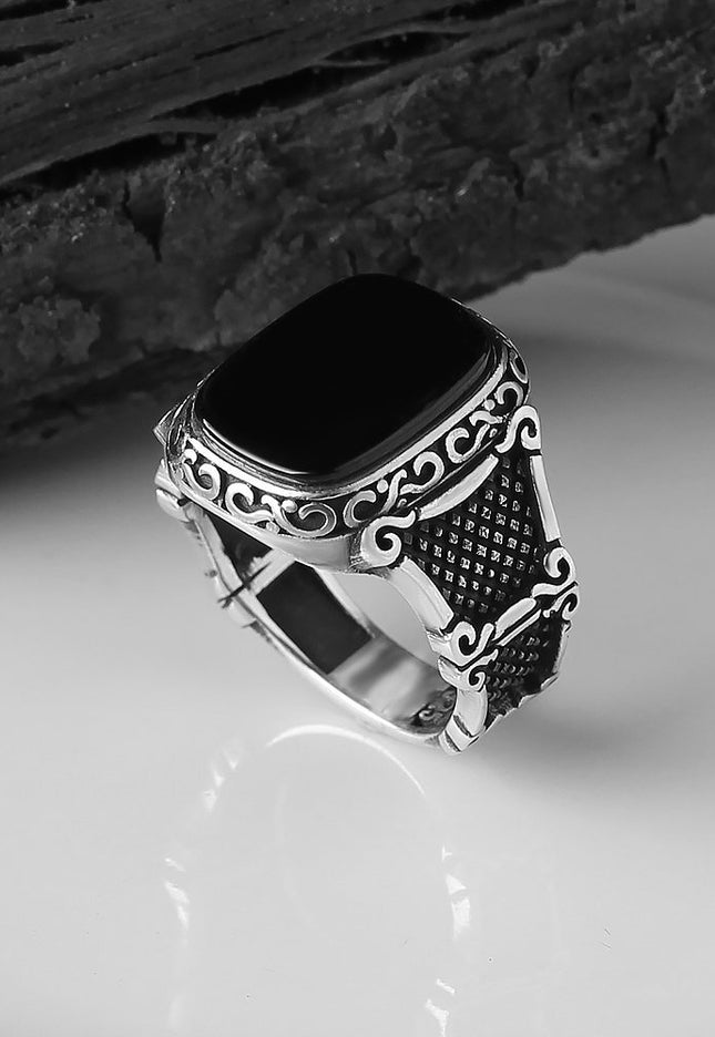 925 Silber Ring Onyx