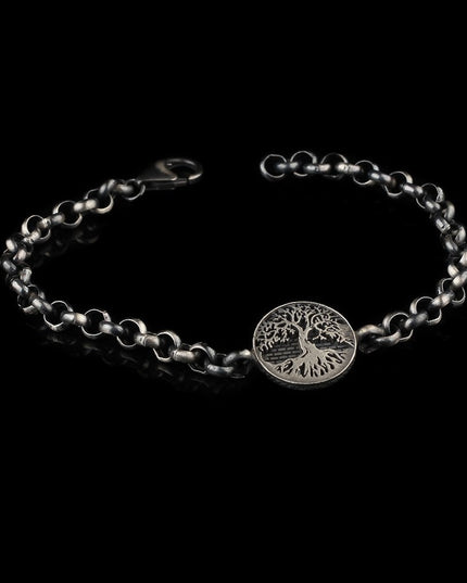 Lebensbaum Armband 925 Silber