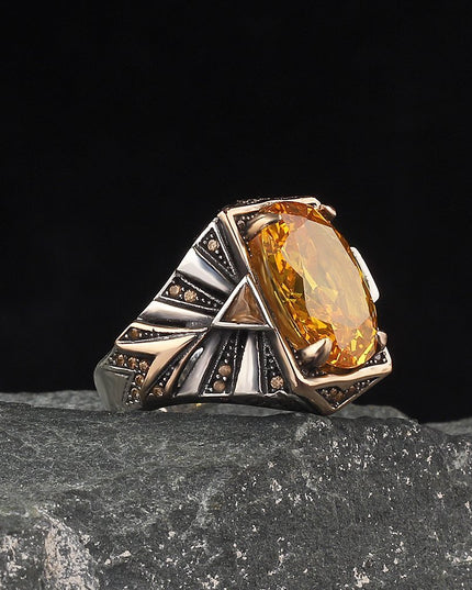 925 Silber Citrin