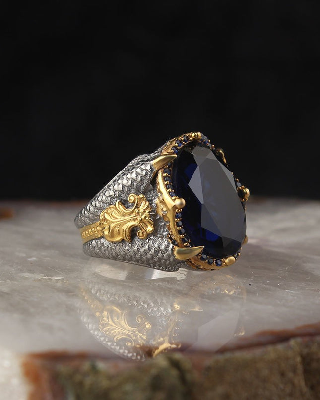 925 Silber Zirkon Vergoldet