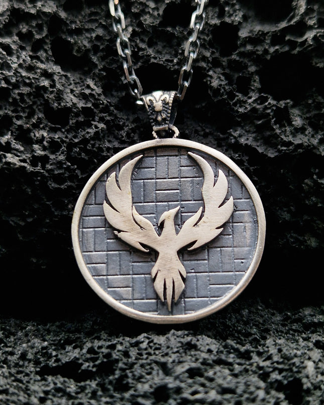Phönix Halskette Halskette 925 Sterling Silber