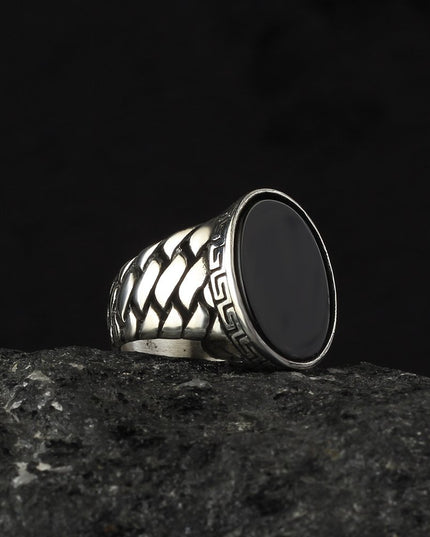 925 Silber Ring Onyx