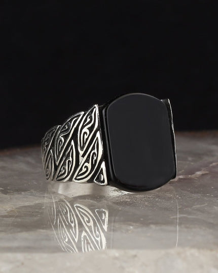 925 Silber Ring Onyx