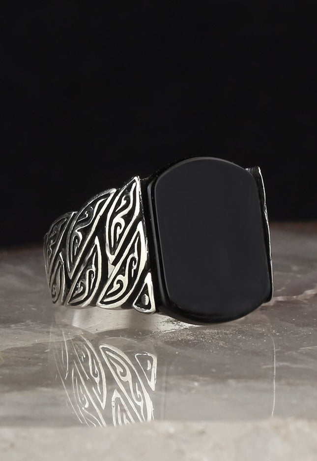 925 Silber Ring Onyx